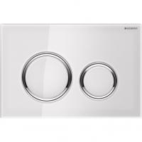 Смывная клавиша Geberit Sigma 21 115.884.SI.1 белый, хром глянец