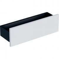 Настенная полка 45 см Geberit Smyle Square 500.362.00.1, белый/темно-серый
