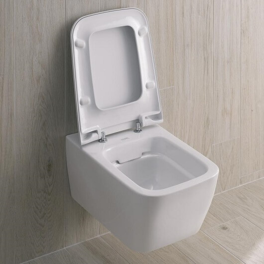 Унитаз подвесной Geberit iCon Square 201950000 безободковый