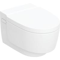 Подвесной унитаз-биде Geberit AquaClean Mera Comfort: белый / покрытие KeraTect, Декоративная панель: белый / Высокоглянцевое покрытие