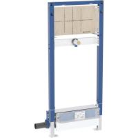 Монтажный элемент для душевых систем Geberit Duofix, 130 см, с внутристенным трапом CleanWall, встраиваемый в стену смеситель скрытого монтажа