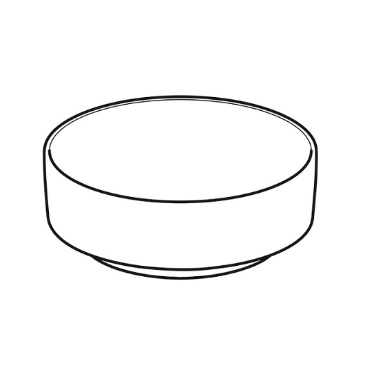 Раковина накладная Geberit VariForm 40x40 500.768.01.2