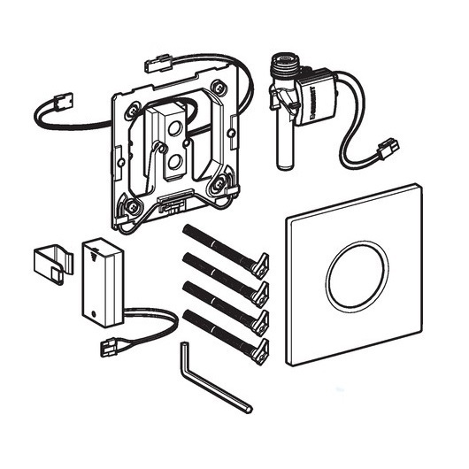 Привод бесконтактного смыва Geberit HyTronic Sigma 10 116.035.SN.1