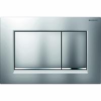 Смывная клавиша Geberit Sigma 30 115.883.JQ.1 хром матовый (не остаются отпечатки пальцев)