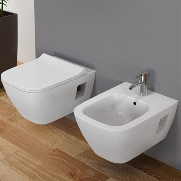 Подвесное биде Geberit Smyle Square 500.209.01.1 белый