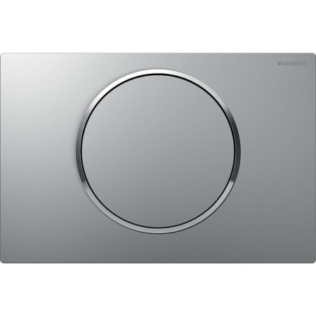 Клавиша смыва Geberit Sigma 10 115.758.JQ.5, матовый хром лакированный
