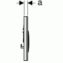 Смывная клавиша Geberit Sigma 21 115.884.JM.1