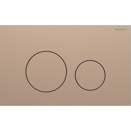 Кнопка смыва Geberit Sigma 40 115.628.QB.1 красное золото