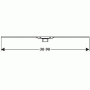 Решетка Geberit CleanLine 154.450.KS.1 полированная нержавеющая сталь