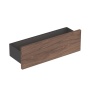 Настенная полка, 45х14.8 см, темно-серый / цвет "пекан" 500.362.JR.1 Geberit Smyle Square 