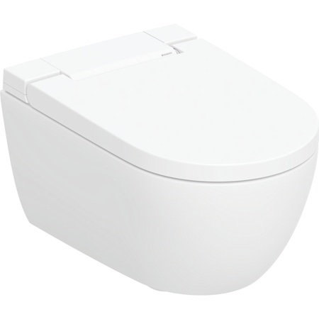Подвесной унитаз-биде Geberit AquaClean Alba: белый / покрытие KeraTect