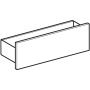 Настенная полка 45 см Geberit Smyle Square 500.362.JL.1, песчаный/темно-серый
