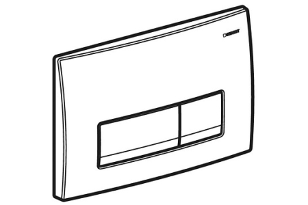 Кнопка смыва Geberit Delta50 115.119.14.1