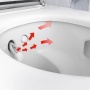 Унитаз-биде подвесной Geberit AquaClean Mera Comfort 146.214.11.1 панель белая