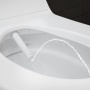 Унитаз-биде подвесной Geberit AquaClean tuma classic 146.094.11.1 с сиденьем безободковый альпийский белый
