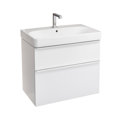 Тумба для комплекта 75 см Geberit Smyle Square 500.353.00.1, белый