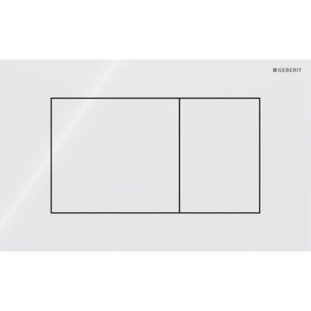 Кнопка смыва Geberit Sigma 40 115.629.SI.1 белый