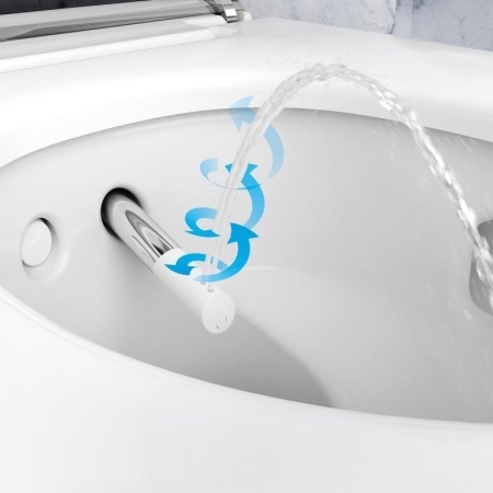 Унитаз-биде подвесной Geberit AquaClean Mera Comfort 146.214.11.1 панель белая