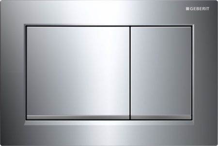 Смывная клавиша Geberit Sigma 30 115.883.KH.1 хром глянец, хром матовый
