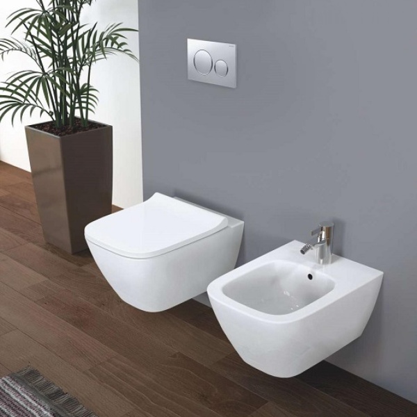 Подвесное биде Geberit Smyle Square 500.209.01.1 белый