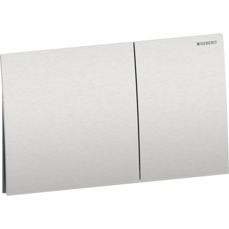 Смывная клавиша Geberit Sigma70, угловая, двойной смыв: Матированный, с легкоочищаемой поверхностью, 25см