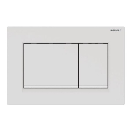 Клавиша смыва Geberit Sigma 30 115.883.01.1, белый матовый лак