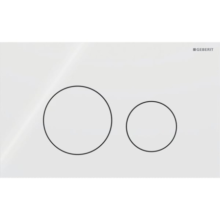 Кнопка смыва Geberit Sigma 40 115.628.SI.1 белый