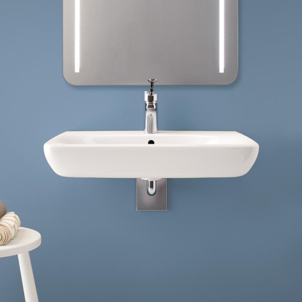 Раковина Geberit Renova Nr.1 Comfort подходит для инвалидов на колясках 65х55 500.292.01.1