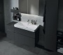 Тумба под раковину Geberit Smyle Square 90 500.354.JK.1 лава